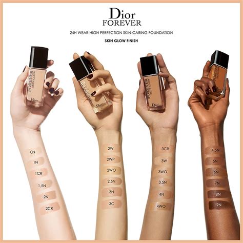 dior foundation shade match